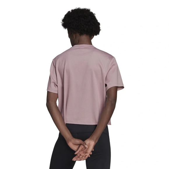 Women's Pink  T-shirt adidas X Zoe Saldana - 2XS - Picture 2 of 13